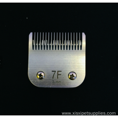 Carbon-Infused Steel Detachable Pet Clipper Blade